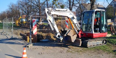 zdjęcie do
														 artykułu: Rozpoczęła się budowa drogi oraz kanalizacji w sołectwie Sidzina.