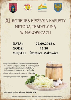 zdjęcie do
														 artykułu: XI Konkurs Kiszenia Kapusty w Makowicach - serdecznie zapraszamy !!!