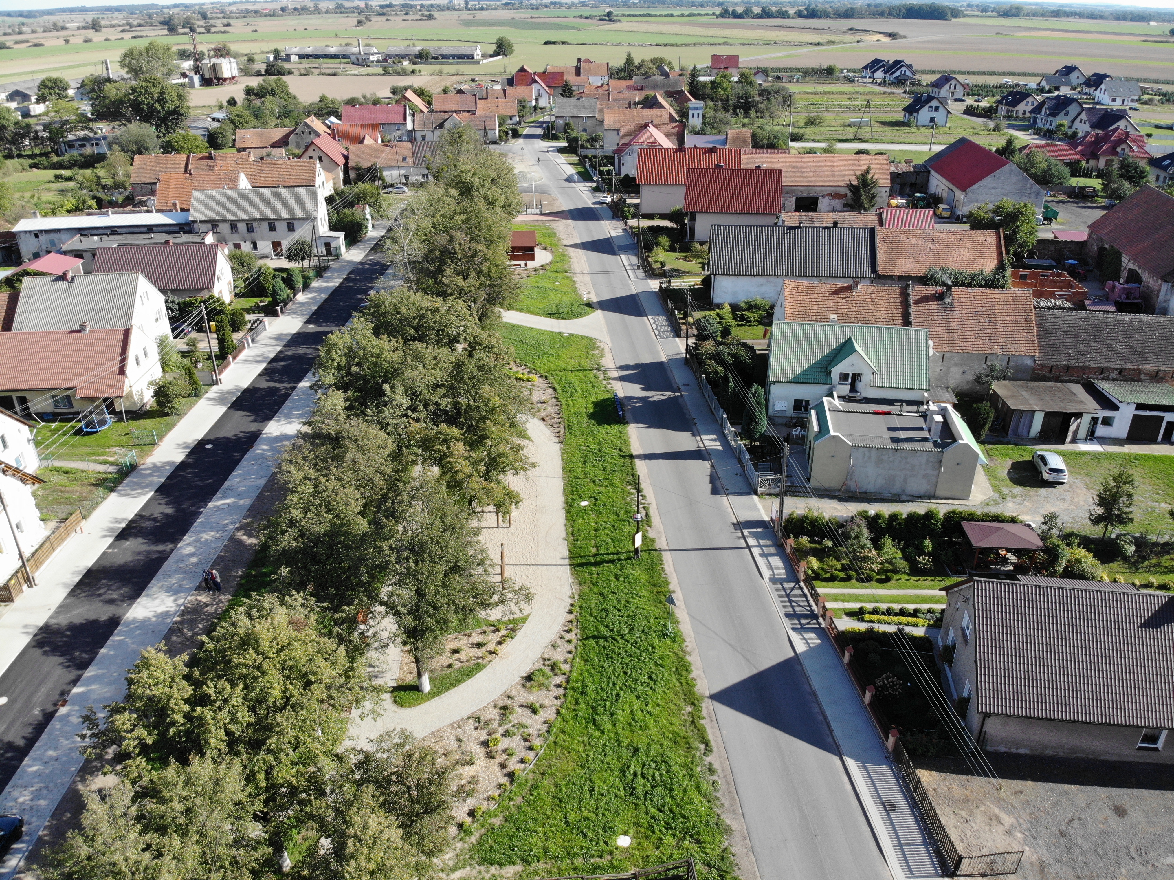 Zagospodarowanie centrum sołectwa Sidzina