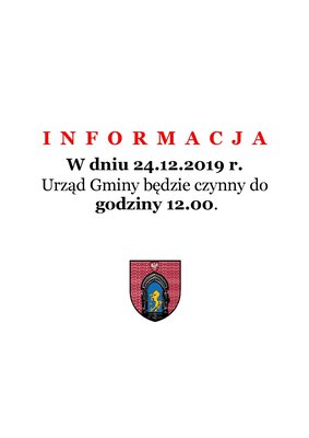 zdjęcie do
														 artykułu: INFORMACJA