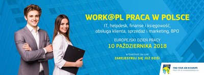 zdjęcie do
														 artykułu: Targi Pracy - Europejski Dzień Pracy WORK@PL 