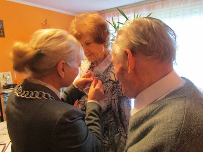 zdjęcie do
														 artykułu: Jubileusz 60 lat wspólnego pożycia małżeńskiego 