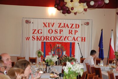 zdjęcie do
														 artykułu: Zjazd Oddziału Gminnego Związku Ochotniczych Straży Pożarnych RP w Skoroszycach