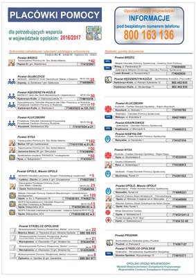 zdjęcie do
														 artykułu: WYKAZ PLACÓWEK POMOCY BEZDOMNYM
