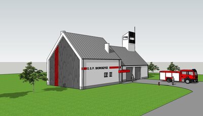 zdjęcie do
														 artykułu: KONIEC I ETAPU BUDOWY REMIZY OSP W SKOROSZYCACH