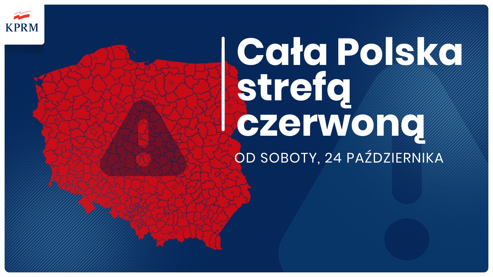 Cała Polska w czerwonej strefie, kolejne zasady bezpieczeństwa