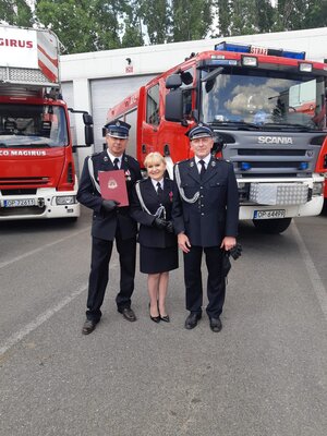 zdjęcie do
														 artykułu: Nowy wóz bojowy dla strażaków z naszej gminy