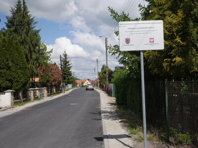 zdjęcie do
														 artykułu: Zakończono budowę drogi w ul. Partyzantów Sidzinie