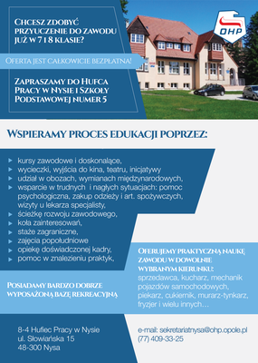 zdjęcie do
														 artykułu: Rekrutacja Hufiec Pracy w Nysie