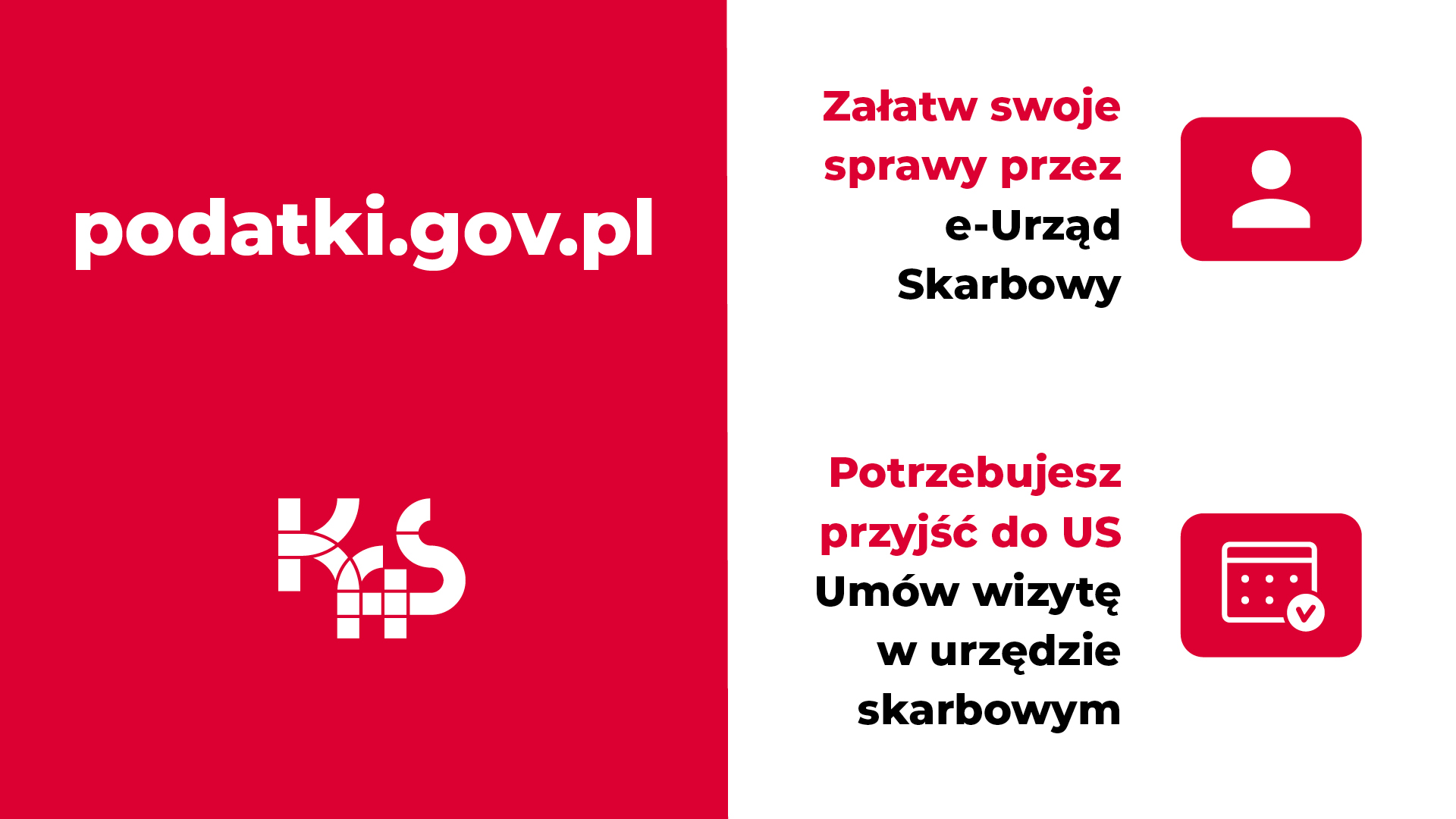 Umów wizytę w urzędzie skarbowym oraz e- Urzędu Skarbowego