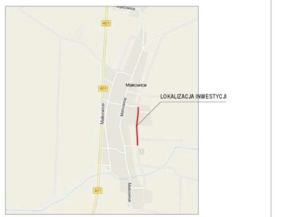 zdjęcie do
														 artykułu: Powstanie kolejny odcinek drogowy w Makowicach