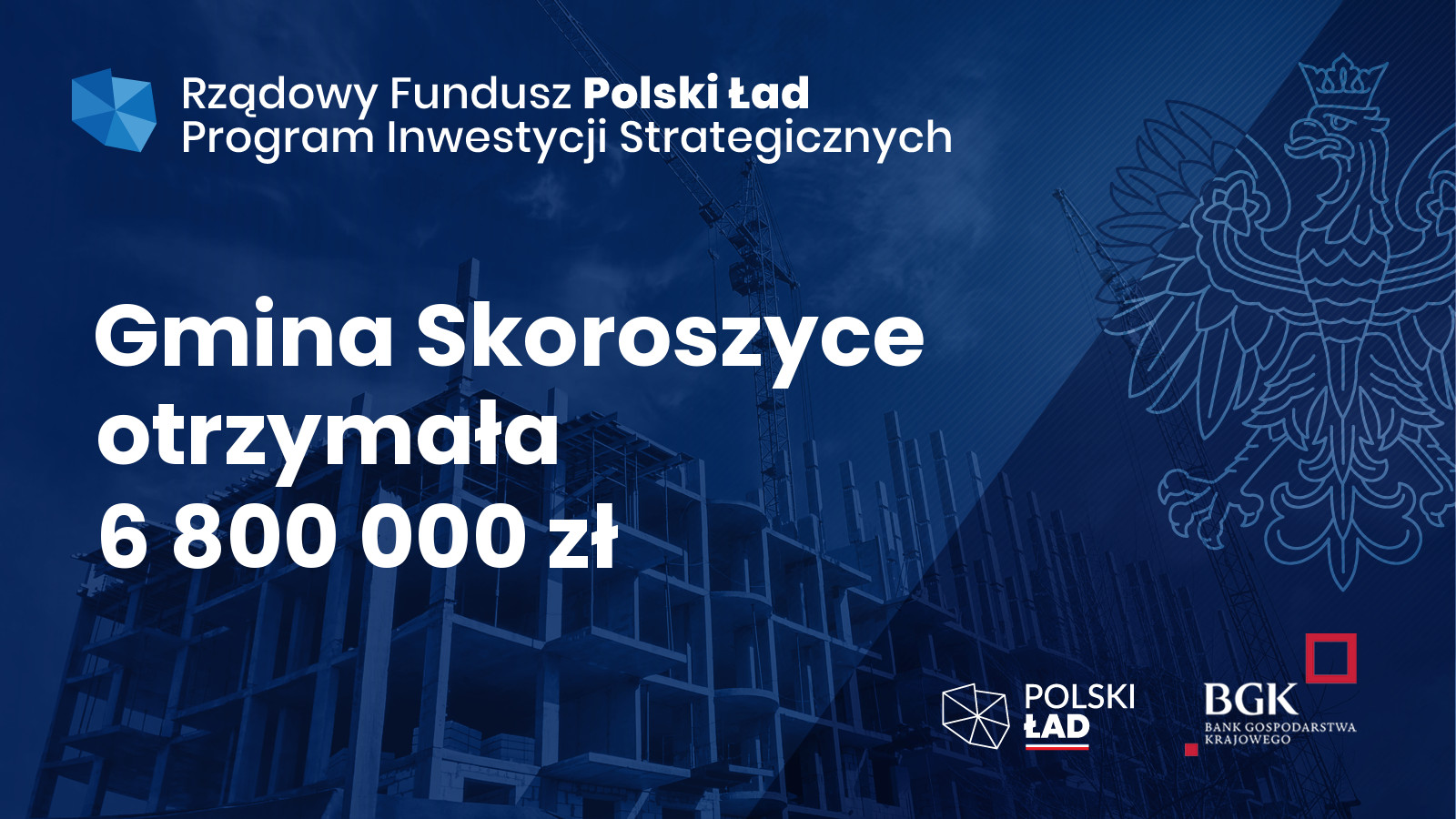 Pozyskaliśmy  6 800 000 zł nowej dotacji