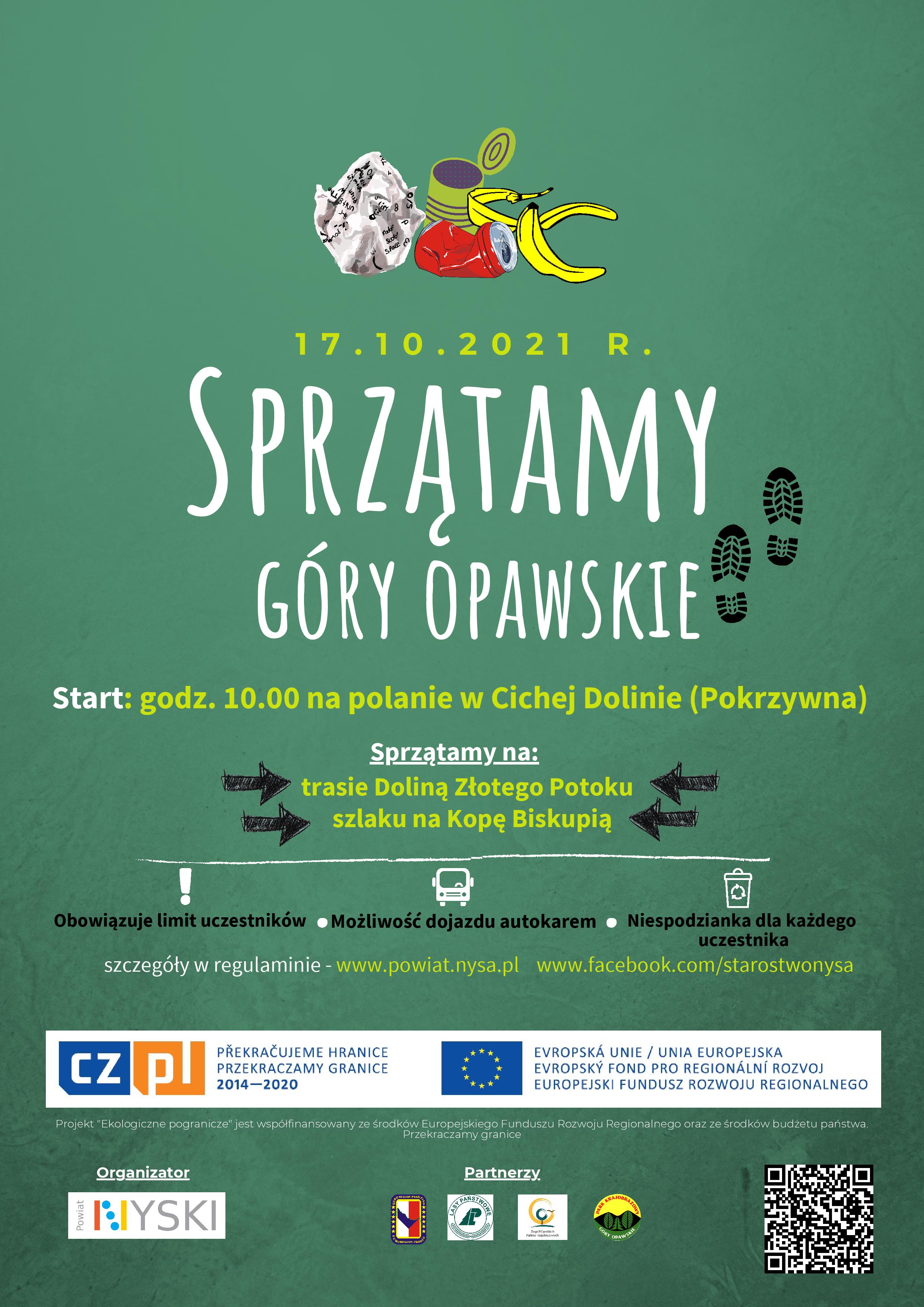 Sprzątanie Gór Opawskich