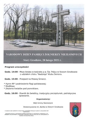 zdjęcie do
														 artykułu: Uroczyste obchody Narodowego Dnia Pamięci Żołnierzy Niezłomnych w Starym Grodkowie. 