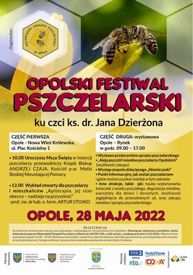 zdjęcie do
														 artykułu: OPOLSKI FESTIWAL PSZCZELARSKI ku czci ks. dr Jana Dzierżona
