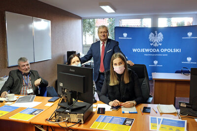 zdjęcie do
														 artykułu: To pierwszy taki punt w Opolu. W „Sokratesie” uruchomiliśmy Punkt Recepcyjny dla uchodźców z Ukrainy