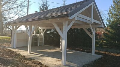 zdjęcie do
														 artykułu: Sołectwo Pniewie ma wiatę grillową