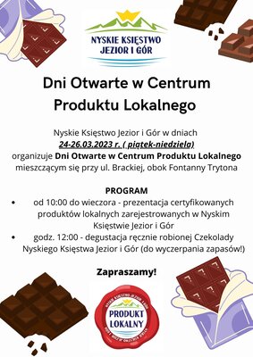 zdjęcie do
														 artykułu: Dni Otwarte w Centrum Produktu Lokalnego 