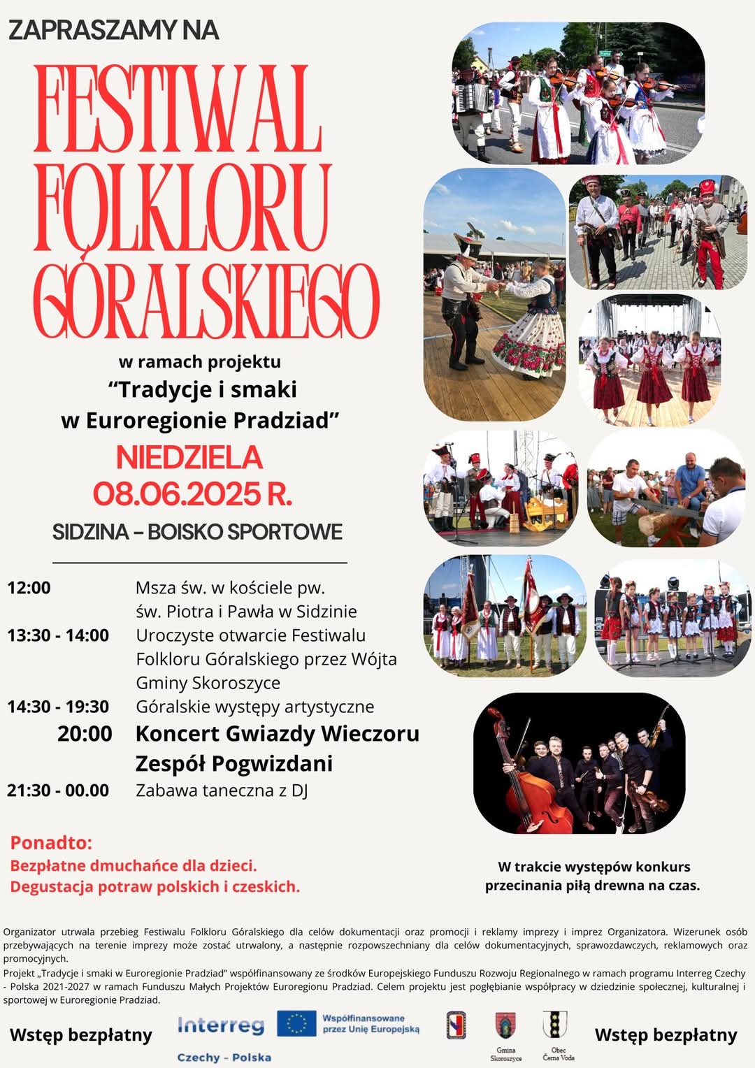 Zapraszamy na Festiwal Folkloru Góralskiego 
