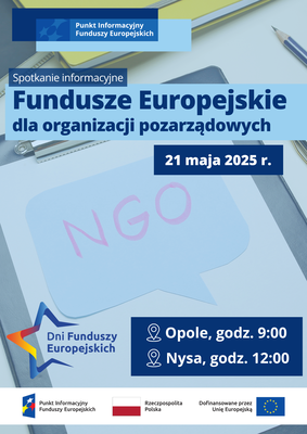 zdjęcie do
														 artykułu: Fundusze europejskie dla organizacji pozarządowych