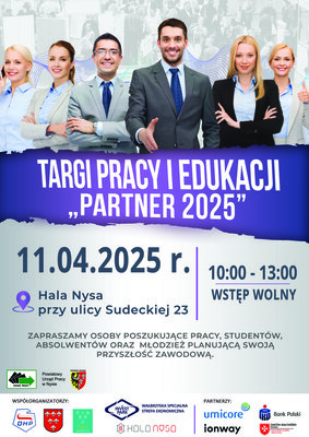 zdjęcie do
														 artykułu: Wstąp na Targi Pracy i Edukacji PARTNER 2025