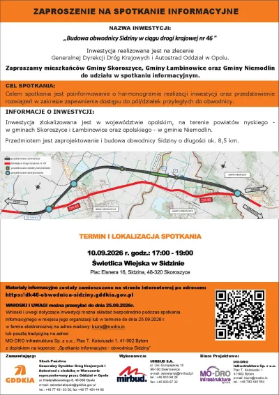 zdjęcie wprowadzające do artykułu: Zaproszenie na spotkanie informacyjne dotyczące in