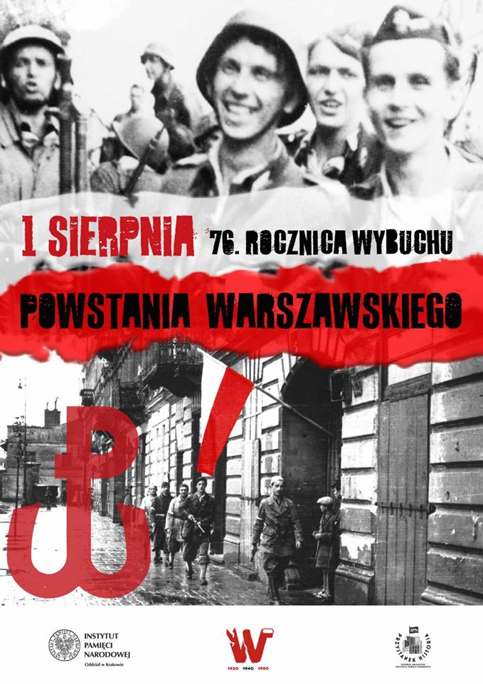 Jutro 1 sierpnia 76. rocznica wybuchu Powstania Warszawskiego